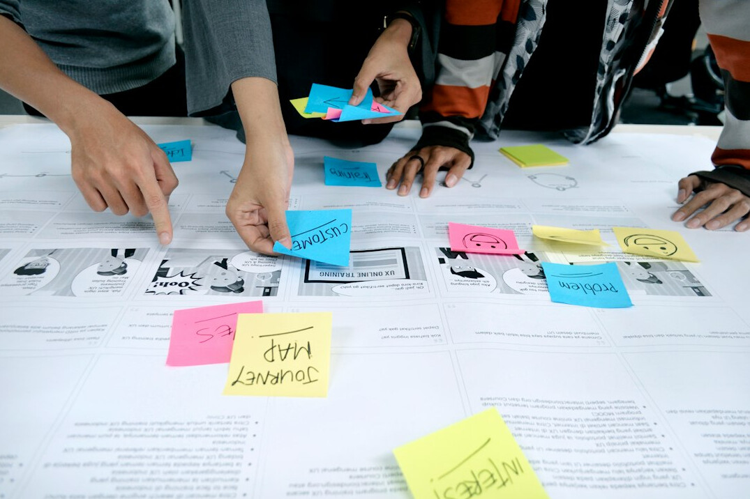 group brainstorming session
